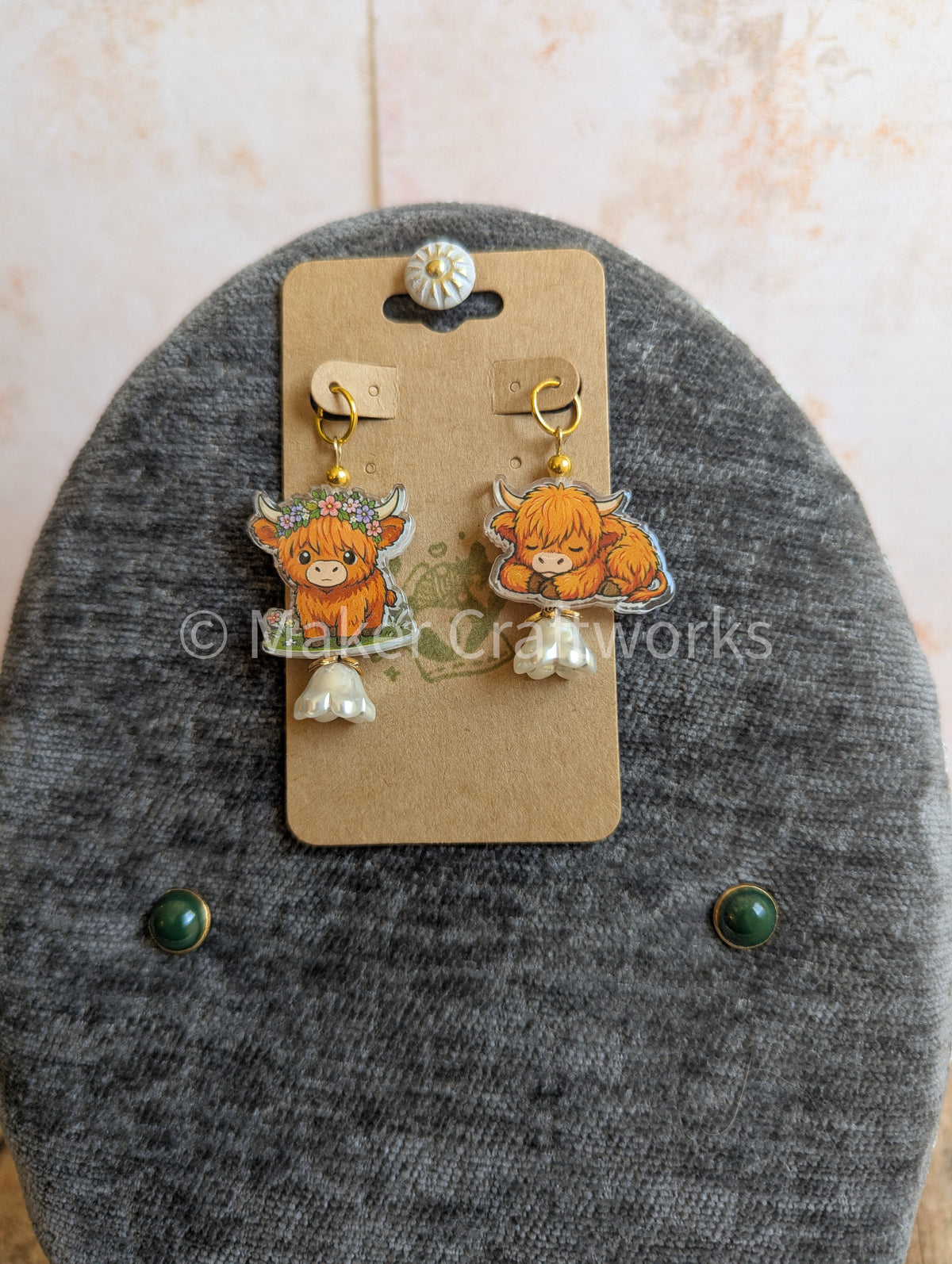 Flower Bell Highland Stitch Markers