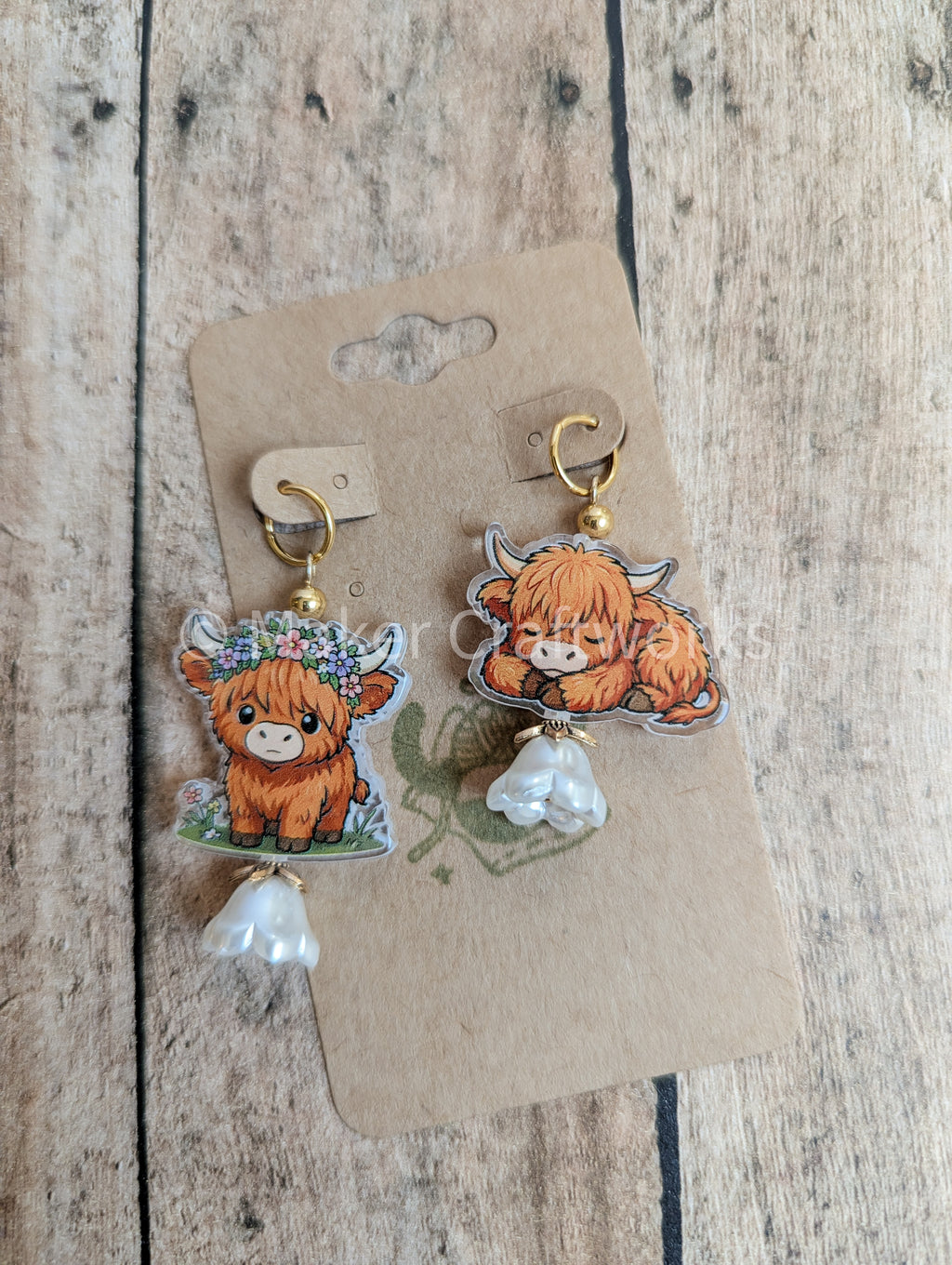 Flower Bell Highland Stitch Markers