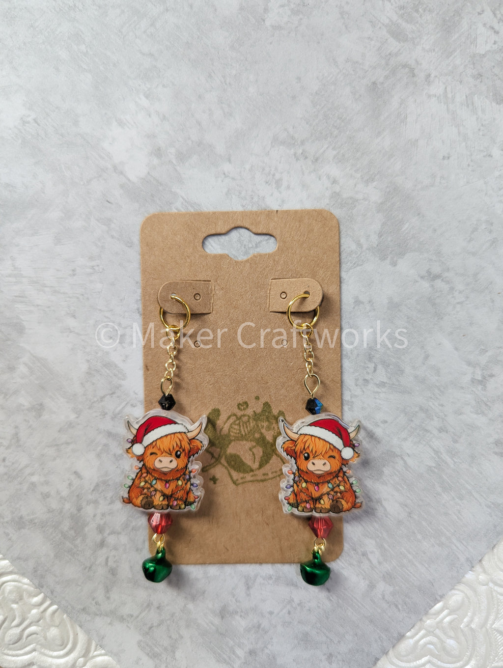 Highland Jingle Stitch Marker