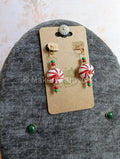 Peppermint Swirl Stitch Markers