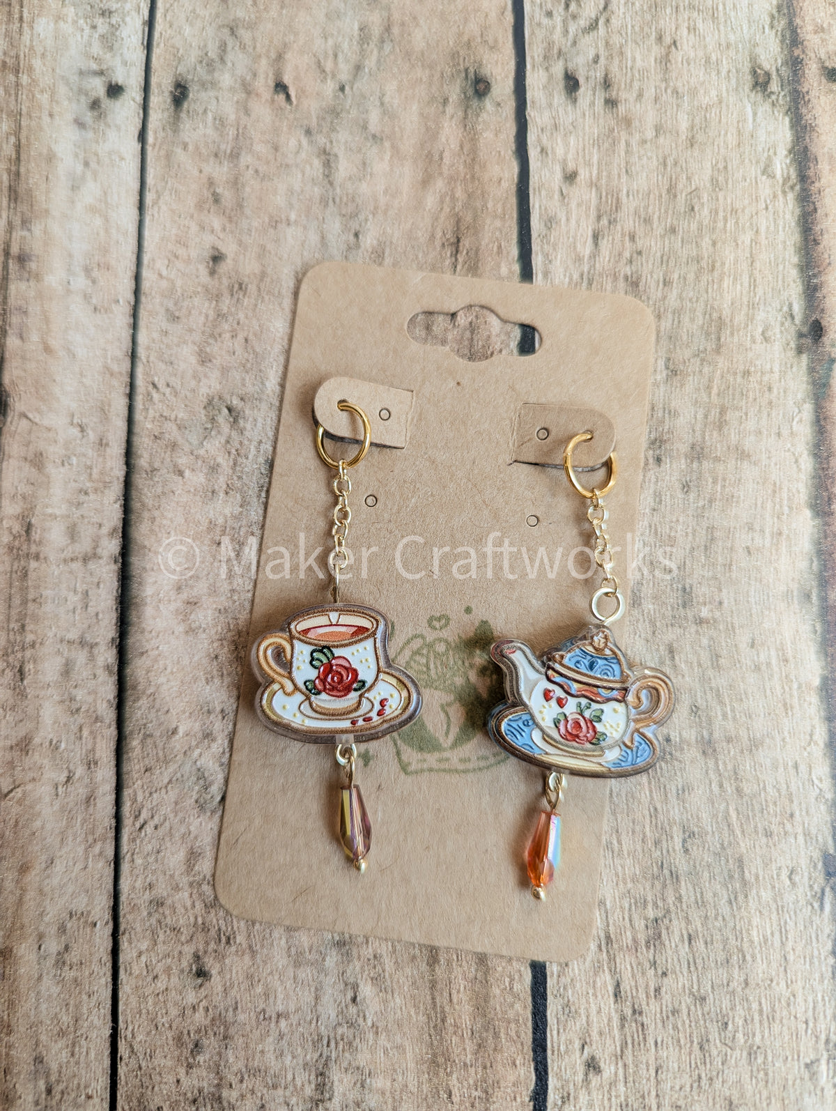 Tea Time Stitch Marker