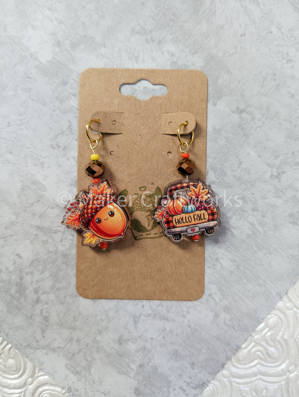 Fall Y'all Stitch Markers