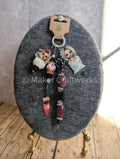 Evil Doll Bride Bag Charm