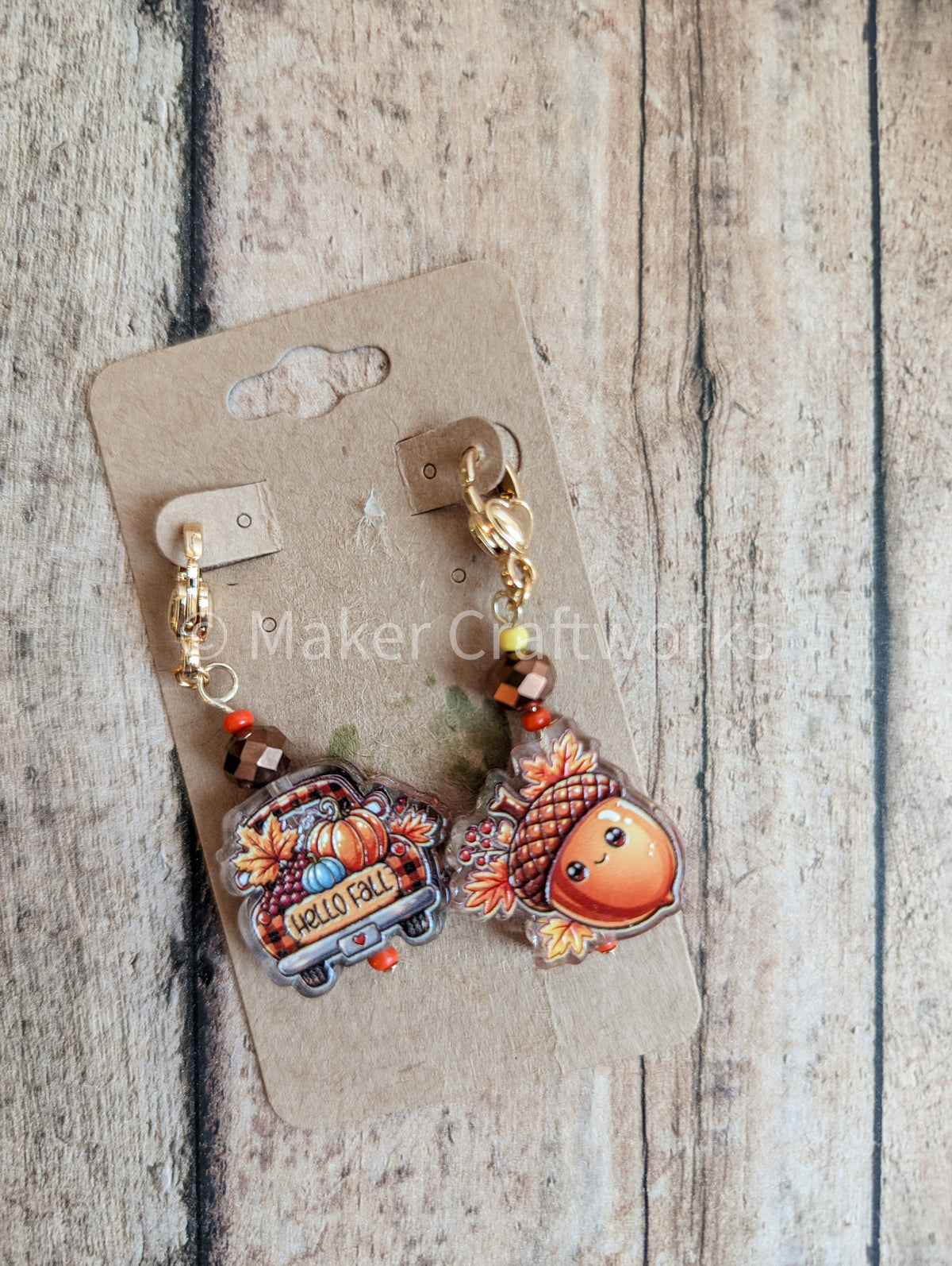 Fall Y'all Stitch Markers