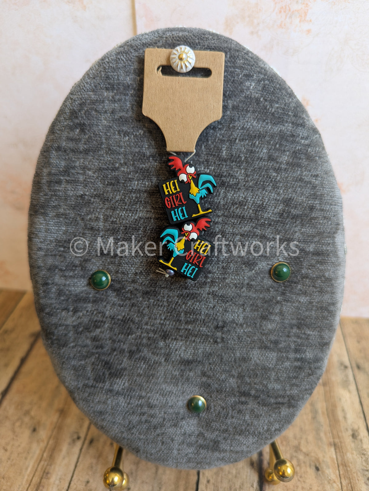 Hei Girl Rooster Stitch Stopper