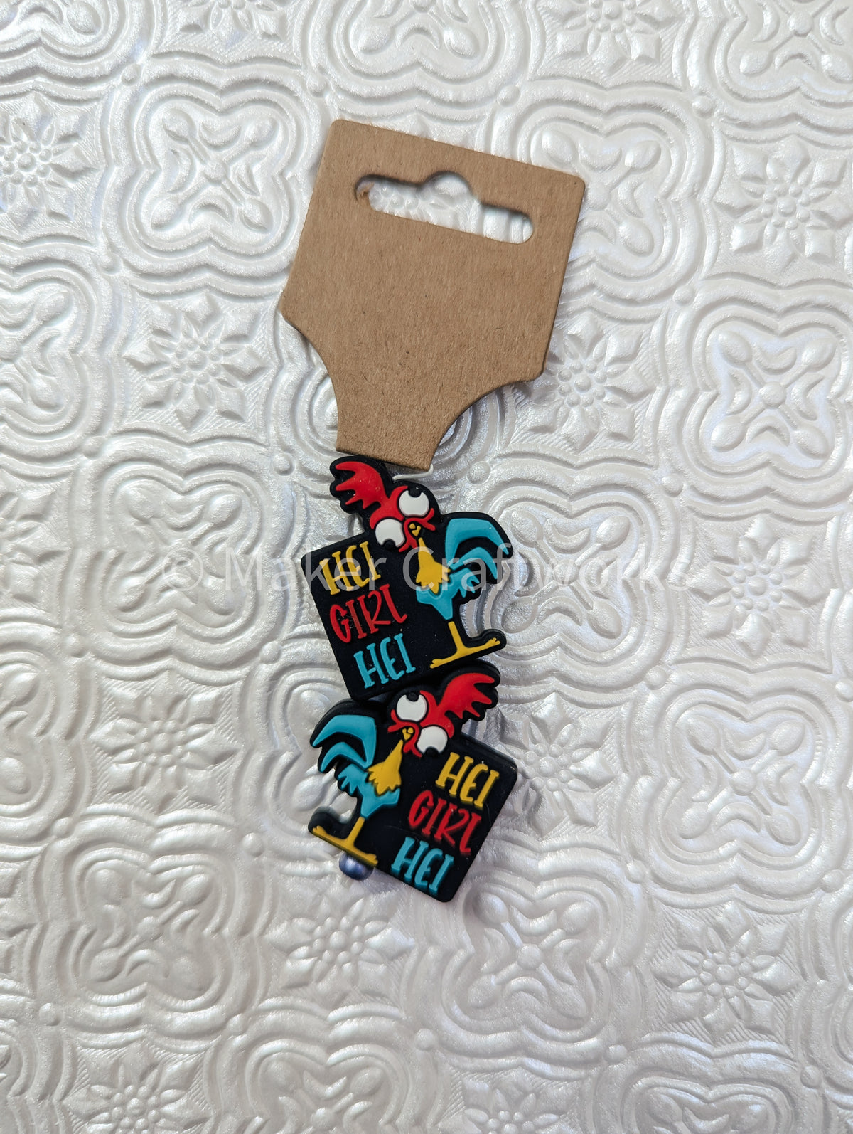 Hei Girl Rooster Stitch Stopper