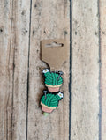 Yarn Ball Cactus Stitch Stopper
