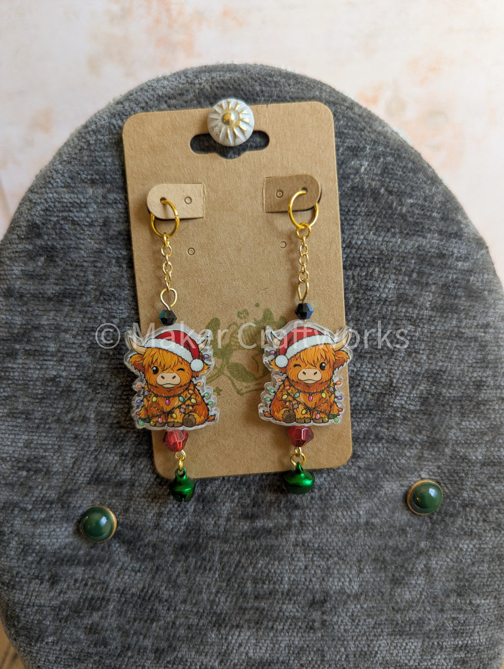 Highland Jingle Stitch Marker