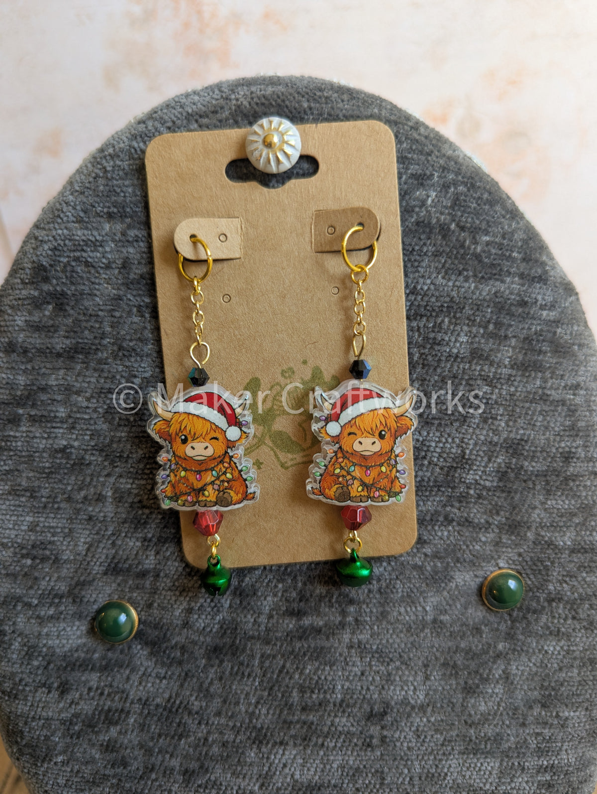 Highland Jingle Stitch Marker