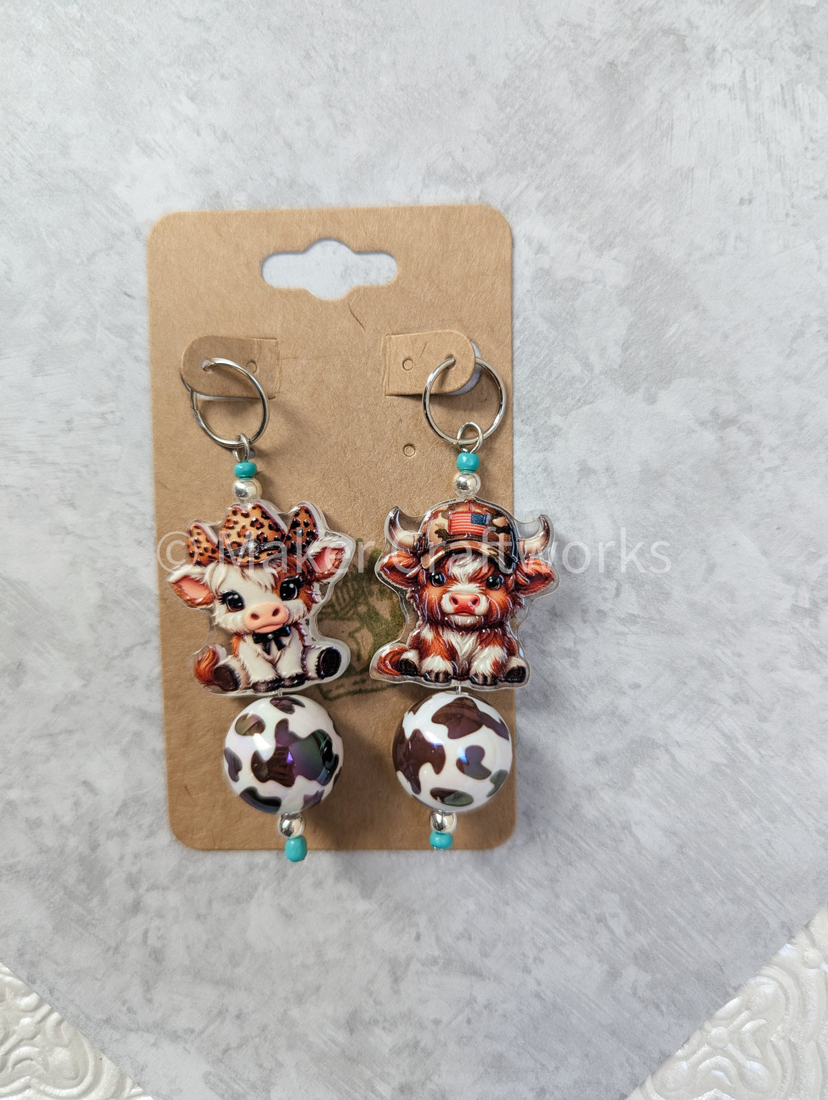 Cow in the Country Stitch Marker