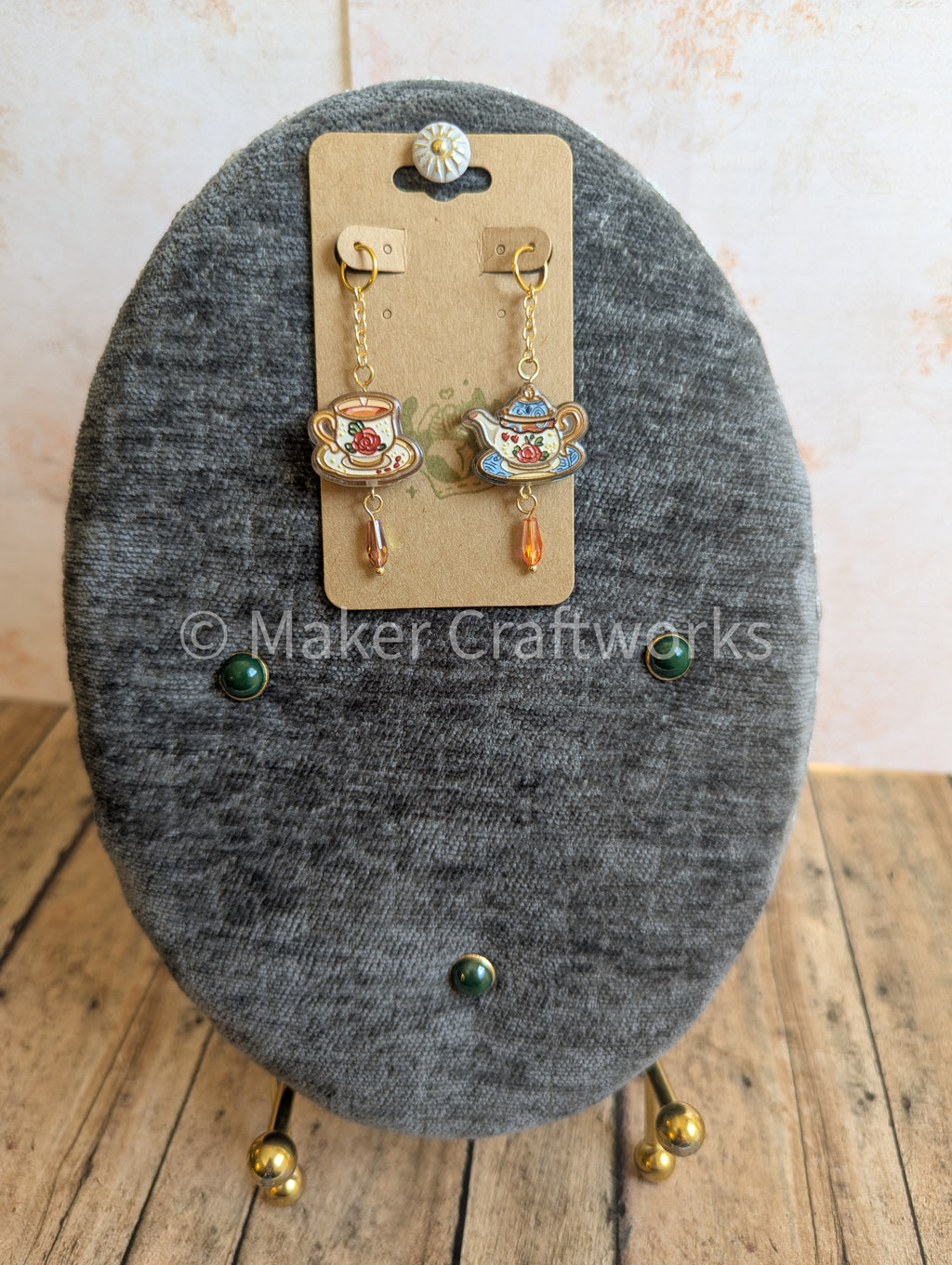 Tea Time Stitch Marker