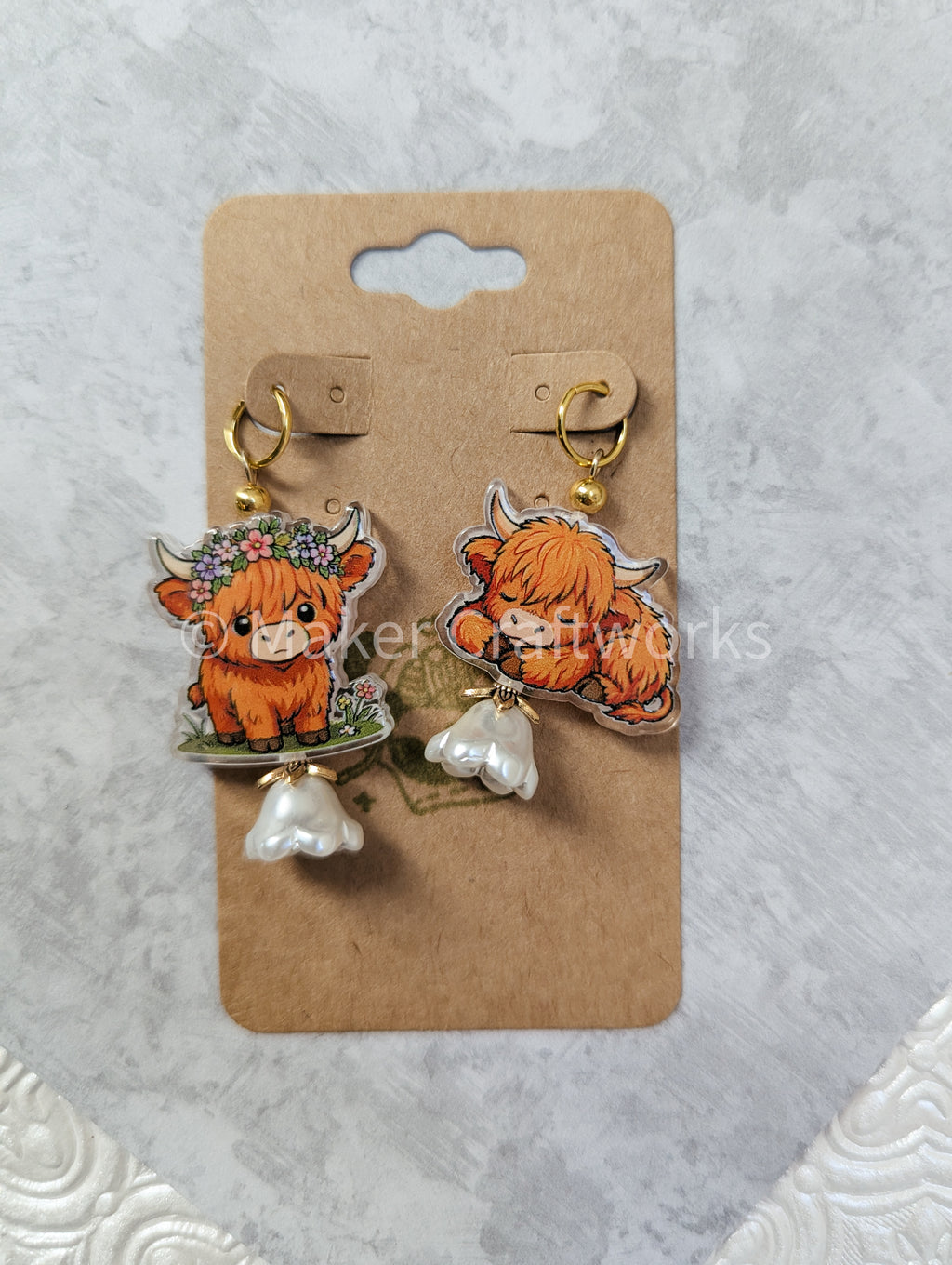 Flower Bell Highland Stitch Markers