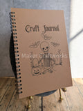 Tunisian Crochet Skelly Kraft Craft Journal