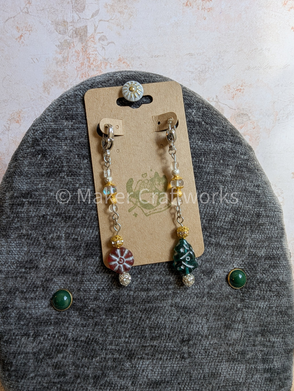 Holiday Glitz Stitch Marker