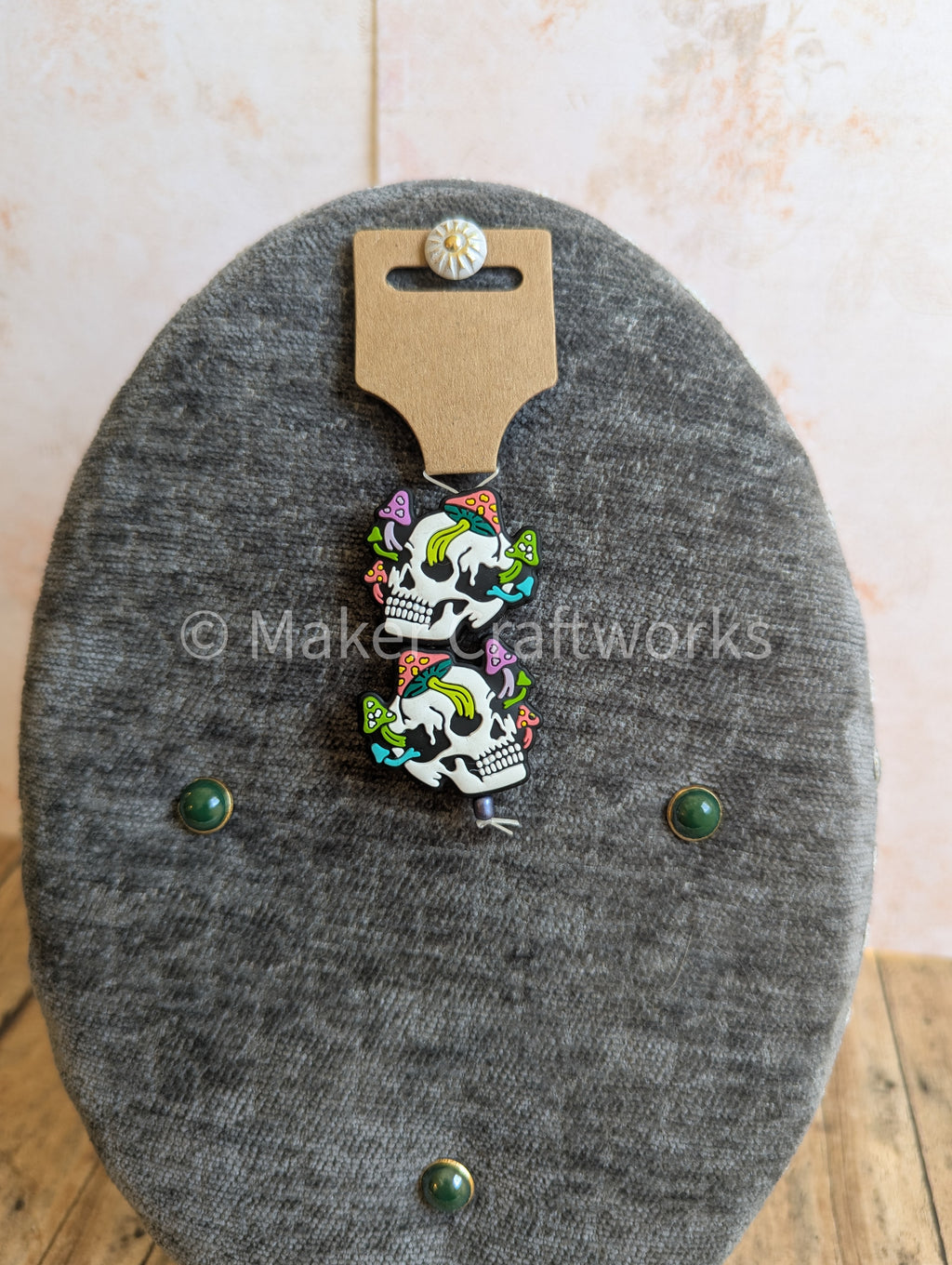 Fungus Fruit Skull Stitch Stopper