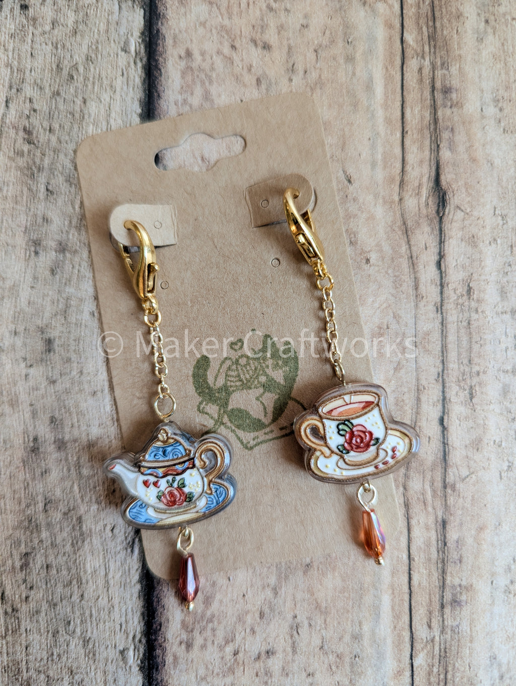 Tea Time Stitch Marker