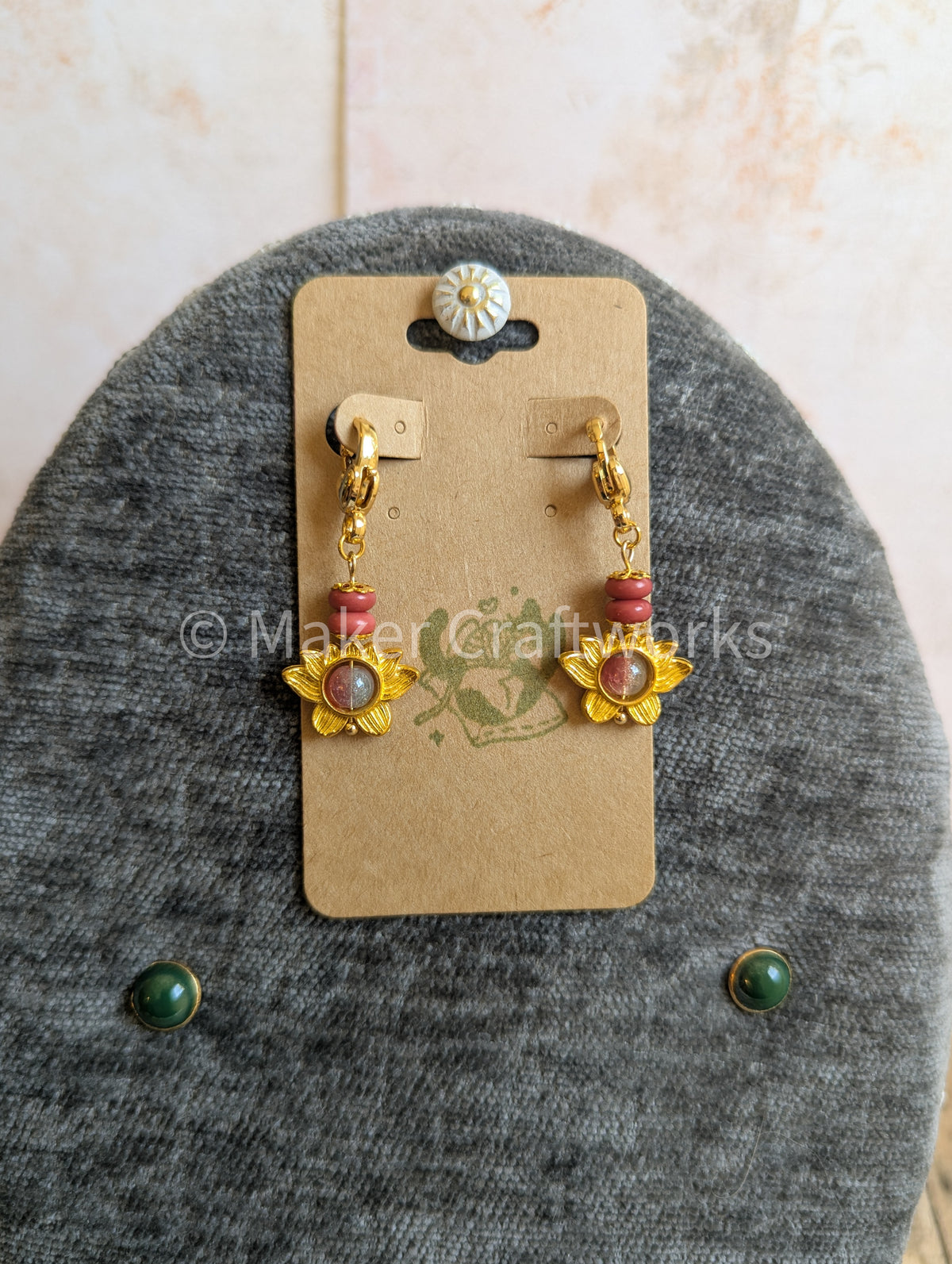 Golden Lotus Stitch Stoppers