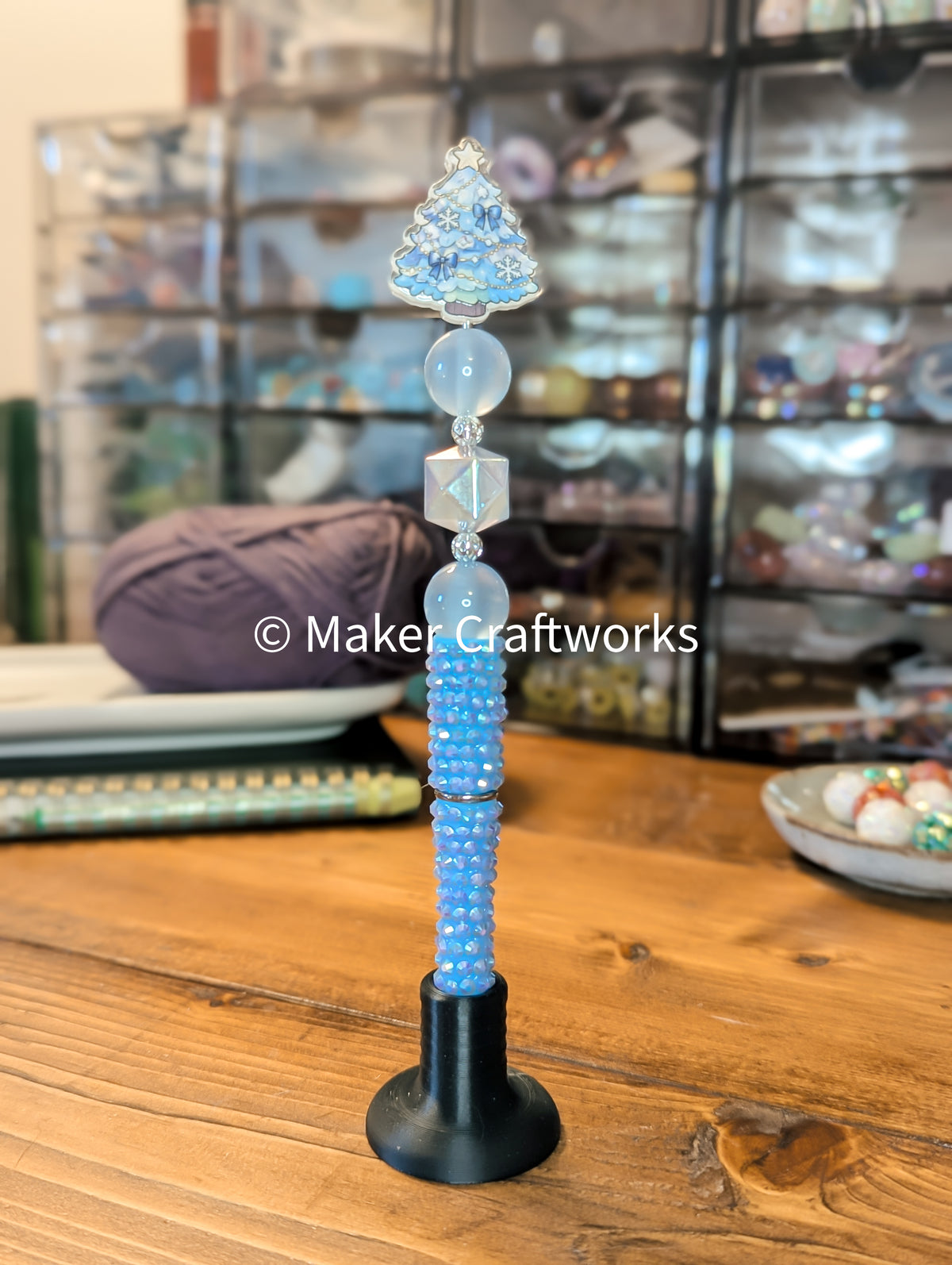 Tonal Holiday Tree Pen
