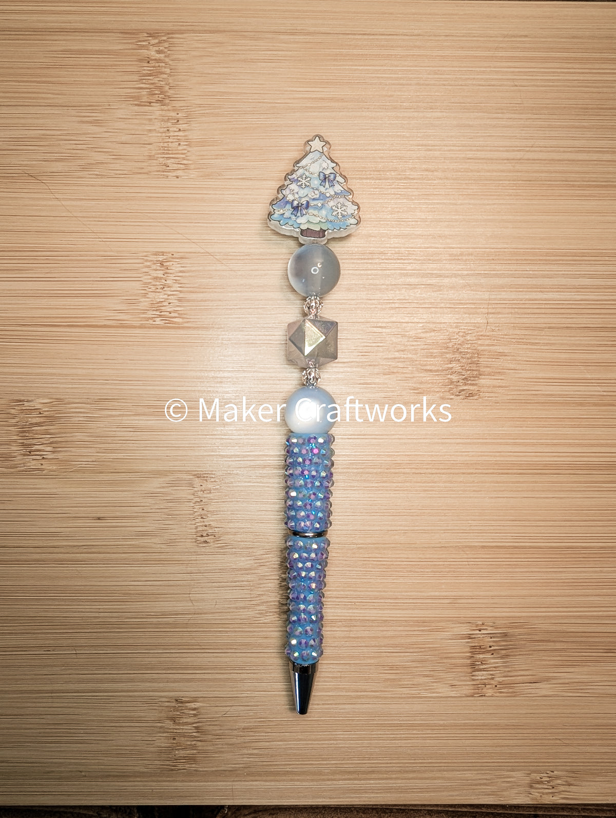 Tonal Holiday Tree Pen