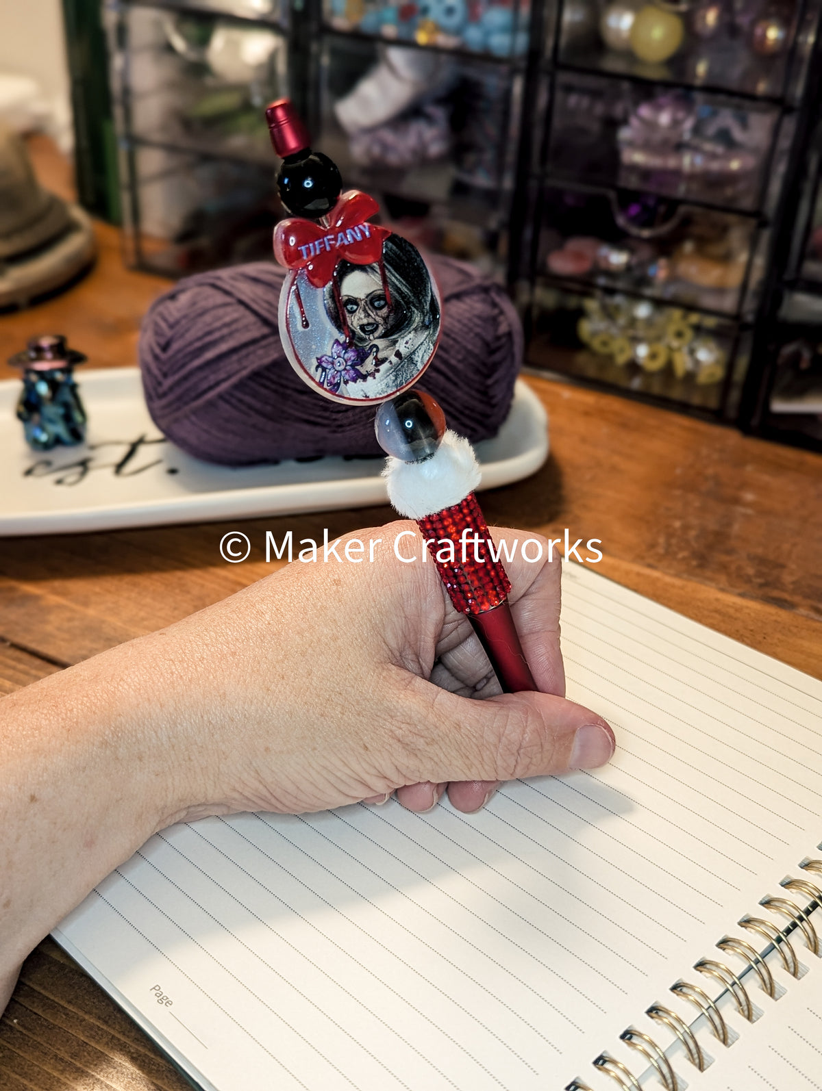 Evil Doll Bride Pen