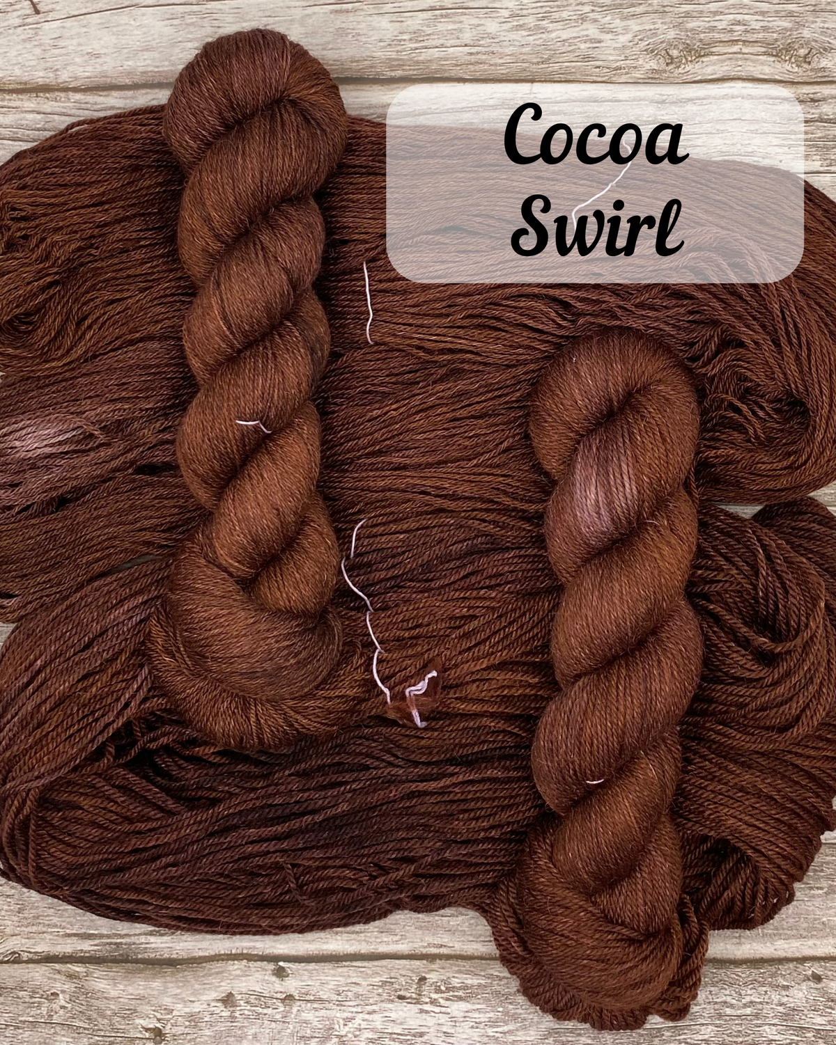 Wild Sage Wool - Cocoa Swirl