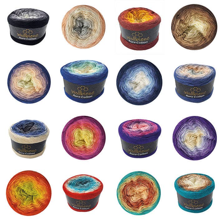 Wollbiene - Aura Cotton Yarn Cake