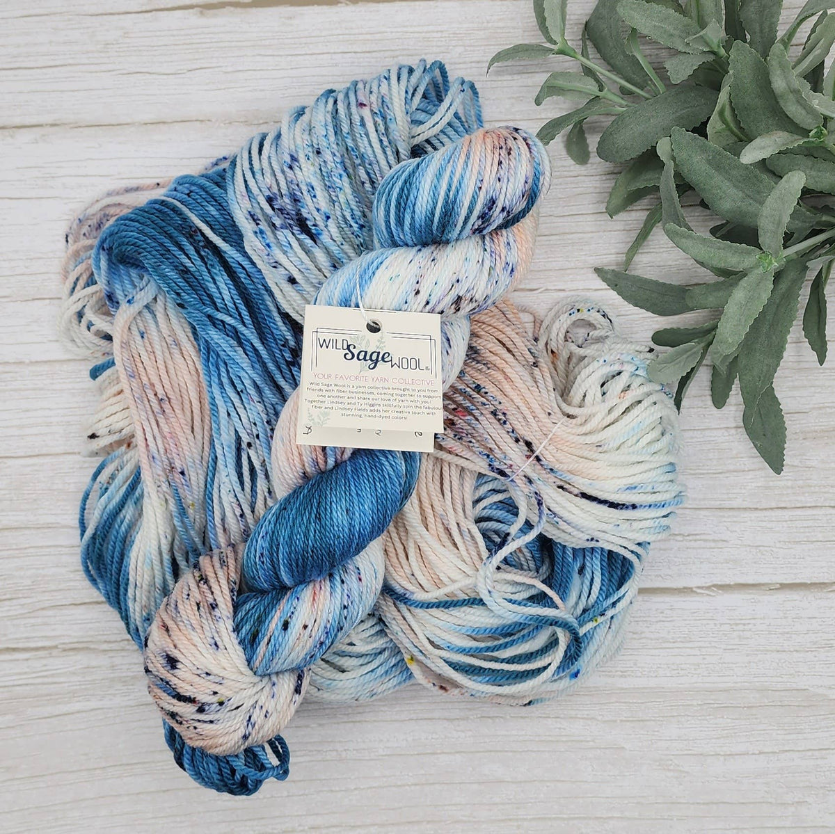 Wild Sage Wool - Dancing River
